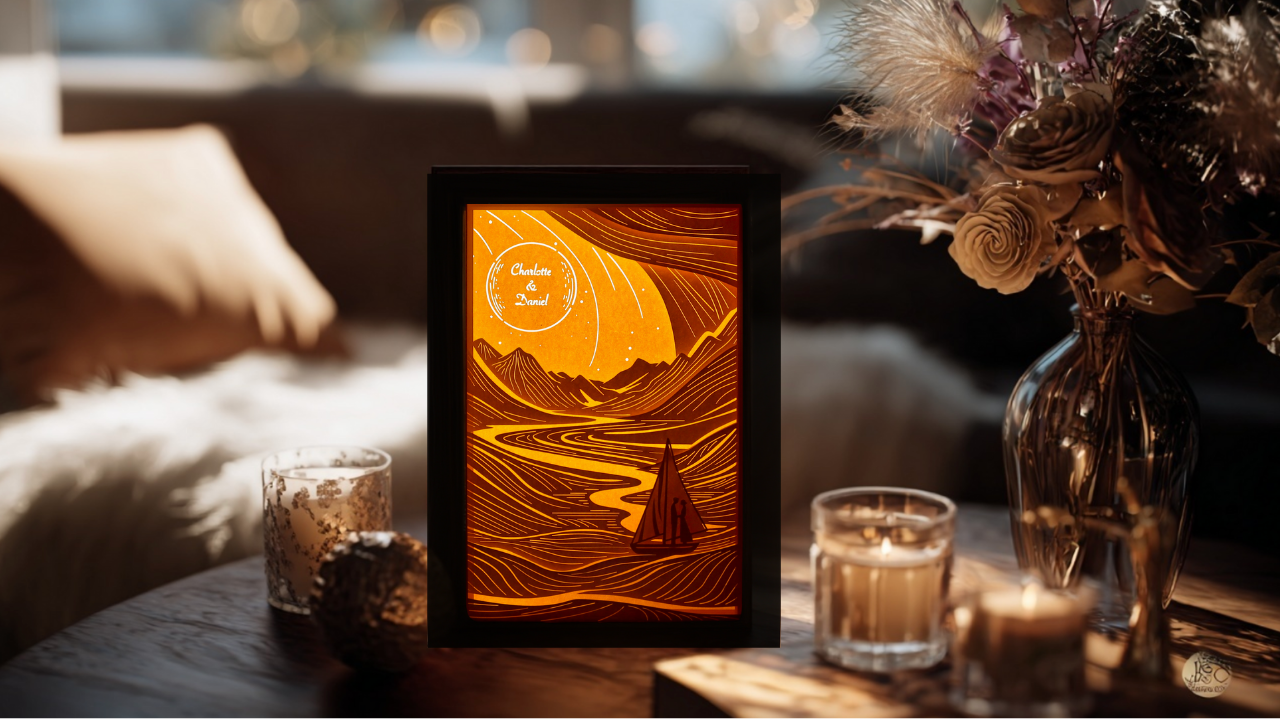 PAPER ART SHADOW BOX