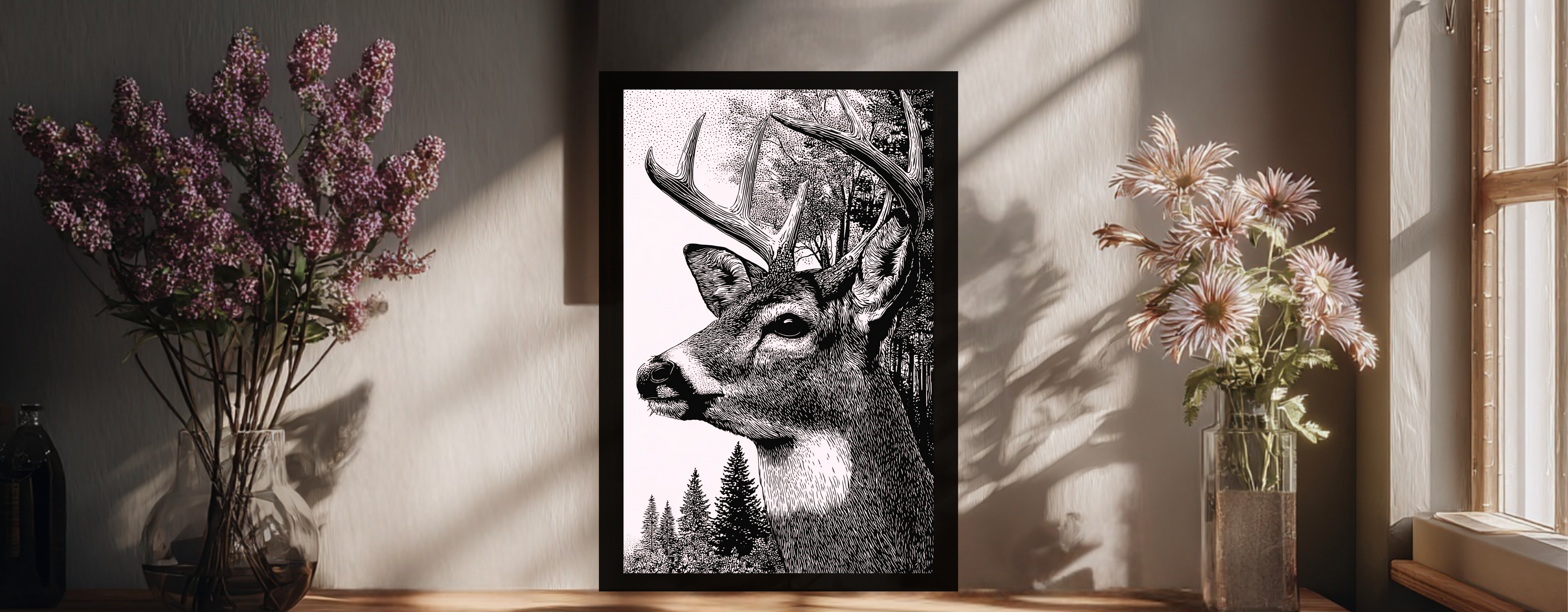 ENGRAVED WOOD ILLUSTRATION